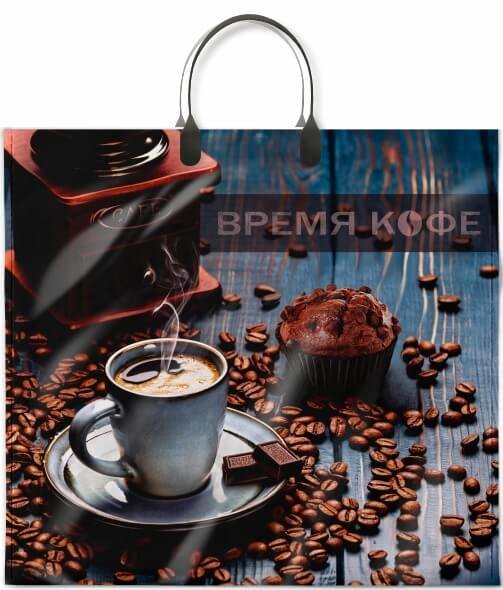 Сумка 38х35 - Время кофе (Интерпак) 5/100