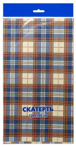 Скатерть 120х180 "Ланч"  ПВД (Интерпак) 1/50