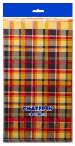 Скатерть 120х180 "Шерлок" ПВД (Интерпак) 1/50