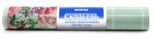 Скатерть в рулоне 120х800 "Мятное утро" (5шт.) Интерпак 1/25